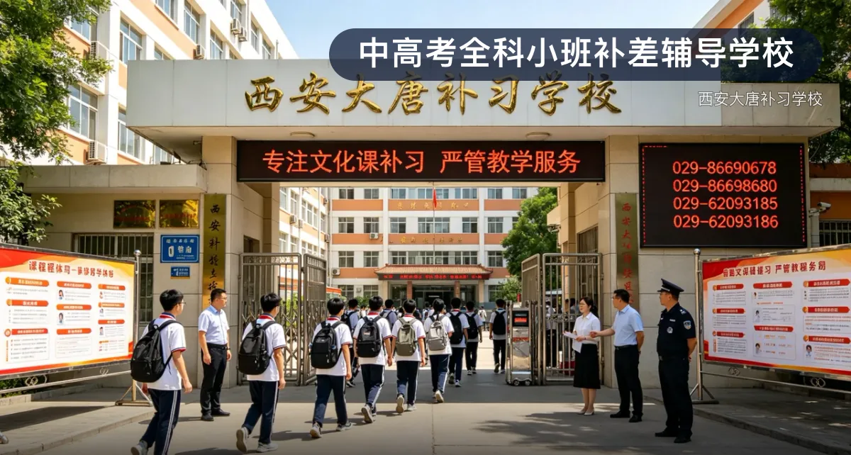 中高考全科小班补差辅导学校 · 陕西大唐培训学校有限公司官方服务认证